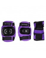 Αθλοπαιδιά Παιδικό Σετ Προστατευτικών για Rollers Μώβ (003.10047/PRP) (Medium)