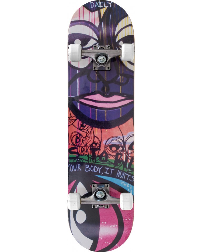 Τροχοσανίδα Skateboard Amila Skatebird+ Tiki 48943