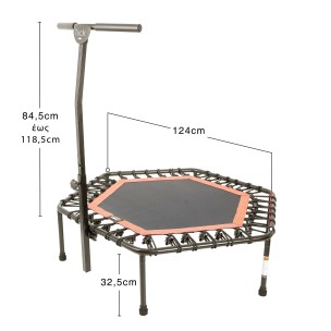 Εξάγωνο Τραμπολίνο με λαβή στήριξης Amila 70263