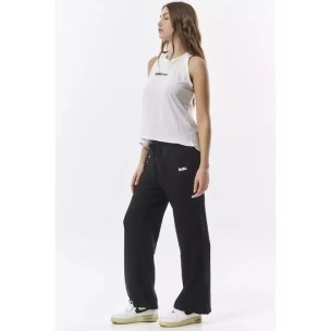 Γυναικείο Παντελόνι Φόρμας Body Action Women Wide Leg Track Pants 021330-01 Black