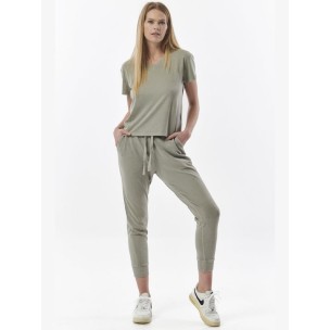 Γυναικείο Παντελόνι Φόρμας Body Action Women Slim Fit SweatPants 021331 01 Iron