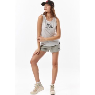 Γυναικείο Σορτσάκι Body Action Women's Essential Shorts 031321-03D  L.Mel.Grey