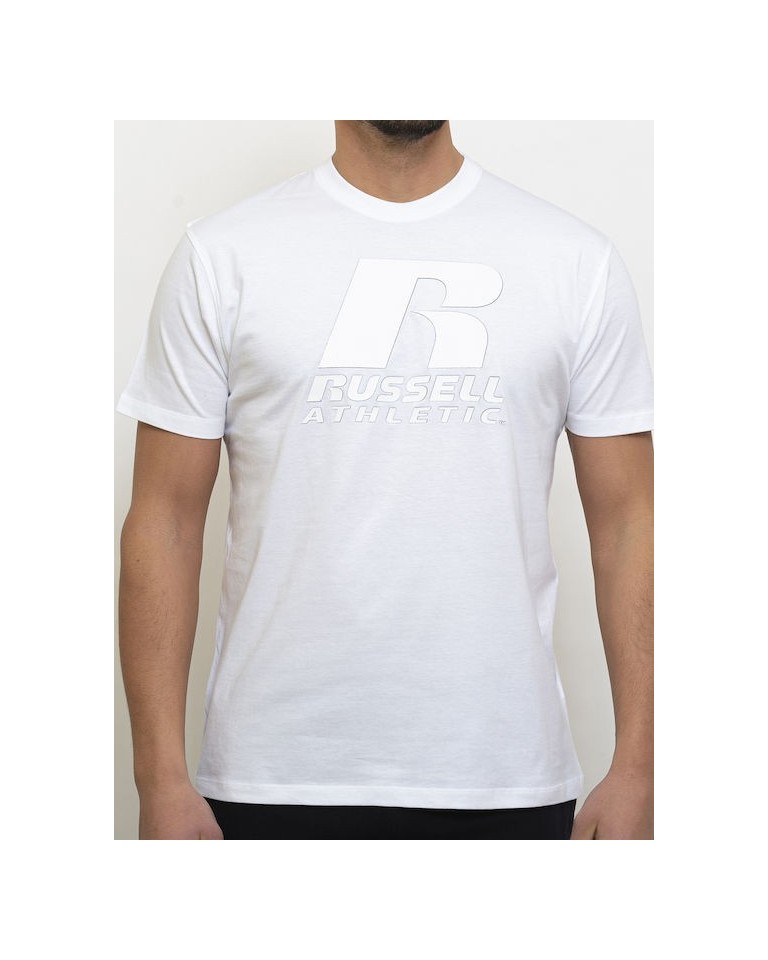 Ανδρικό T-Shirt Russell Athletic R Tonal-S/S Crewneck Tee Shirt A3-071-1-001 White