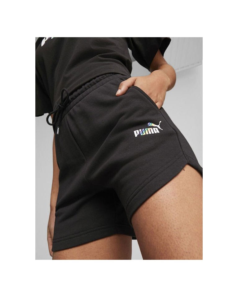Γυναικείο Σόρτς Puma ESS+ Love is Love 5" High-Waist Shorts 673674-01