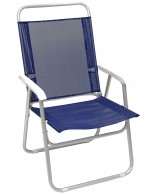 Καρέκλα Βεράντας-Κήπου Αλουμινίου Μπλέ με Μπράτσα Text 151-9716