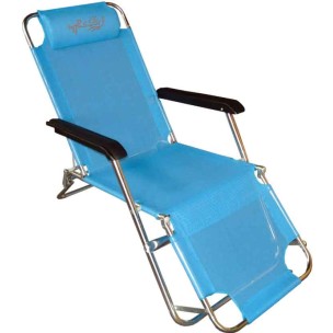 myResort Πολυθρόνα Βεράντας-Κήπου Μεταλλική Μπλέ Text 152-8970-1