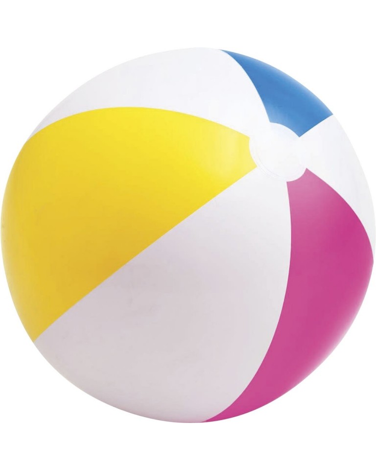 Πολύχρωμη Μπάλα Παραλίας Intex Glossy Panel Ball 59030