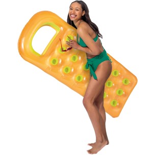 Φουσκωτό Στρώμα Θαλάσσης 18-Pocket Suntaner Mat Intex 59895