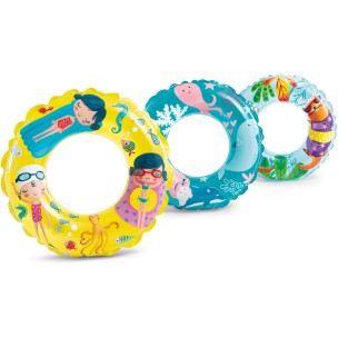 Σωσίβιο Transparent Rings Intex 59242