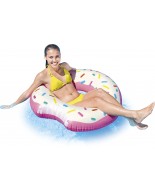 Φουσκωτό Σωσίβιο Κουλούρα Intex Rainbow Donut Tube 56265