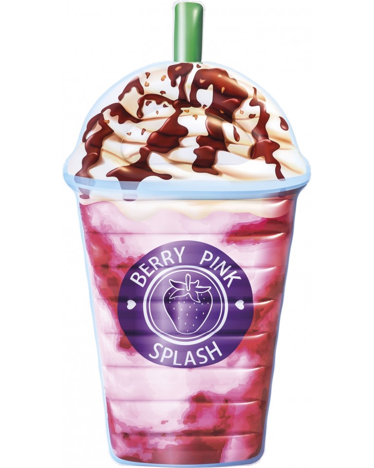 Φουσκωτό Στρώμα Ρόφημα Intex Berry Pink Splash Float 58777