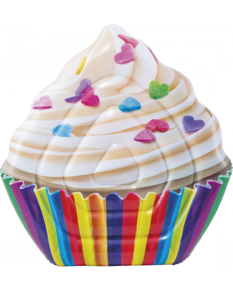 Φουσκωτό Στρώμα Intex Vanilla Cupcake Mat 58770