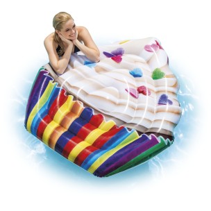 Φουσκωτό Στρώμα Intex Vanilla Cupcake Mat 58770