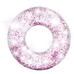 Φουσκωτό Σωσίβιο Κουλούρα Intex Sparkling Glitter Tube 56274
