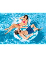 Φουσκωτή διπλή πολυθρόνα Intex Double Pillow-Back Lounge 56800