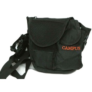 Τσαντάκι Μέσης Mobile Μαύρο με Θήκη Κινητού Campus 810-1971-14