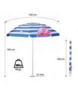 Ομπρέλα Θαλάσσης NC7811 180 CM Nils Camp