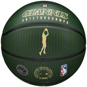 Μπάλα Μπάσκετ Wilson NBA Player Icon Outdoor Giannis WZ4006201XB7 (Size 7)