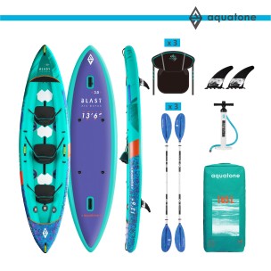 Kayak Blast 13'6" Recreational 3-Person Aquatone