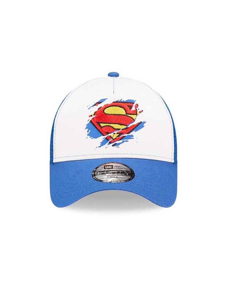 Αθλητικό Καπέλο Superman White Child A-Frame Trucker Cap 60358027