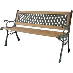 Παγκάκι Μαντέμι με Ξύλο 182-7224