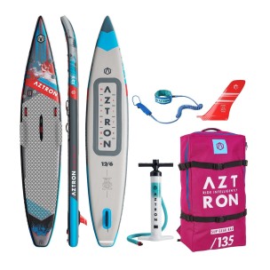 Σανίδα Sup Φουσκωτή Meteorlite Race 12'6'' (New) AS 610WD Aztron
