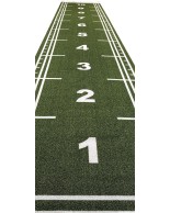 Χλοοτάπητας Sprint Track με Αρίθμηση Μήκους 10m Πράσινο Beka Rubber 94478