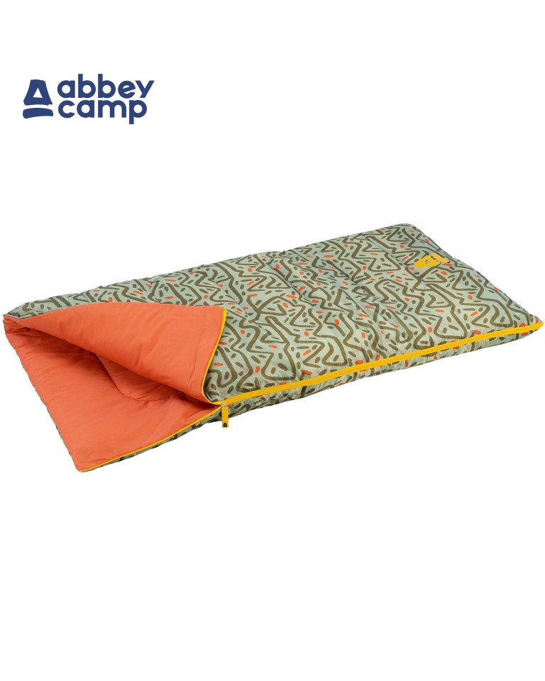 Sleeping Bag Παιδικό (πράσινο/πορτοκαλί) Abbey Camp