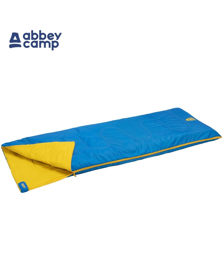 Sleeping Bag Eνηλίκων (μπλε/κίτρινο) Abbey Camp