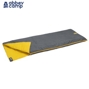 Sleeping Bag Eνηλίκων (γκρι/κίτρινο) Abbey Camp