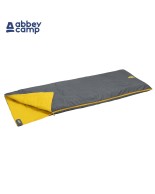 Sleeping Bag Eνηλίκων (γκρι/κίτρινο) Abbey Camp