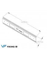 Viking FR-004 Αναδιπλούμενο Επιτοίχιο Power Rack
