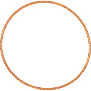 Χούλα-Χουπ Δίχρωμο 70cm - Φ18mm - 260gr 48024