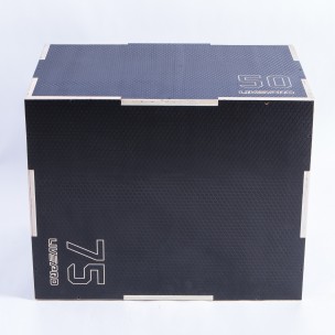 3 σε 1 Πλειομετρικό Κουτί Ξύλινο (Plyo Box) (Anti‑Slip) Live Pro B 8157
