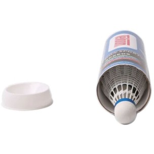 Μπαλάκια Badminton Προπόνησης Νάιλον, μεσαίας ταχύτητας (6 τμχ.) Teloon 42072