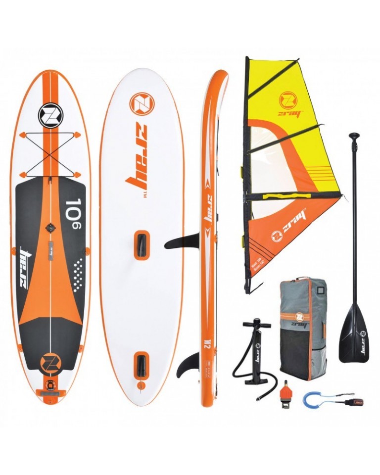 Φουσκωτή Σανίδα Zray W2 Sup & Windsurf 10'6'' (πακέτο και με πανί 3τμ.)