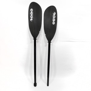 Κουπί καγιάκ ρυθμιζόμενο 222-2325cm Αλουμινίου διαιρούμενο Deluxe Μαύρο Sck