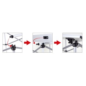 Τραπέζι Ρολό Παραλίας 70x70x70 Escape 15527