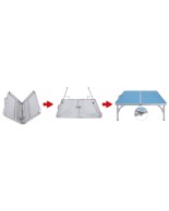 Τραπέζι Πτυσσόμενο/Βαλίτσα 90x60x40/70cm Escape 15529