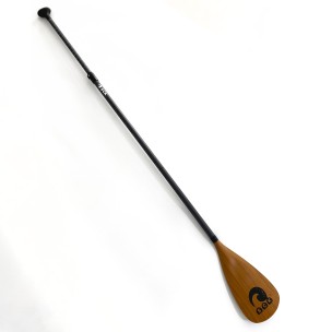 Κουπί Sup Ρυθμιζόμενο 165-210cm με άξονα από υαλοΰφασμα και λεπίδα όψης bamboo Sck