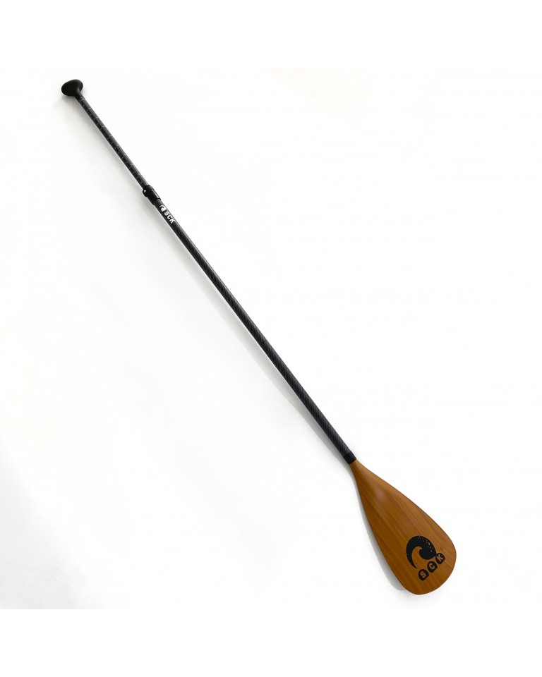 Κουπί Sup Ρυθμιζόμενο 165-210cm με άξονα από υαλοΰφασμα και λεπίδα όψης bamboo Sck