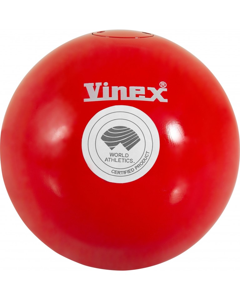 Σφαίρα Λειασμένη 6Kg World Athletics Approved, Κόκκινη Vinex 48462