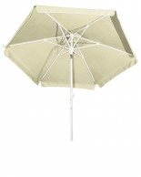 Ομπρέλα Βεράντας/Κήπου/Θαλάσσης Ενισχυμένη Εκρού 2m