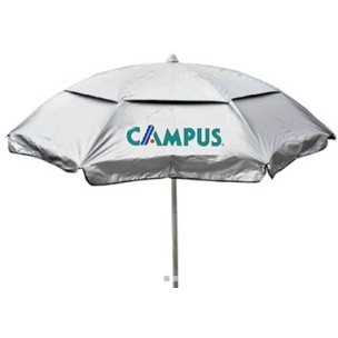 Ομπρέλα Βεράντας/Κήπου/Θαλάσσης Campus Λαχανί με Ασημί Επίστρωση Εξωτερικά 2m
