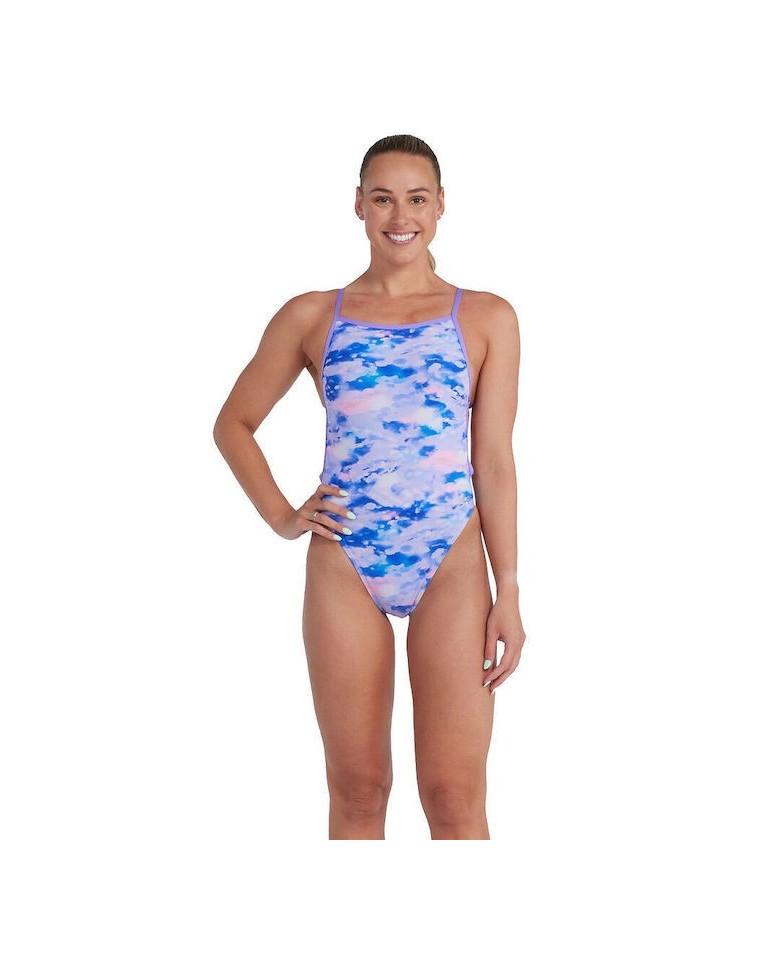 Γυναικείο Μαγιό Speedo Allover Vback 12843-15166W