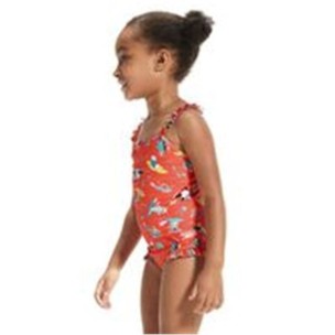 Παιδικό Μαγιό Speedo Girls Digital Frill Thinstrap Swimsuit 12881-15155B