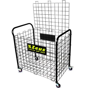 Καλάθι Μεταφοράς Μπαλών Zeus Ball Cart 60 x 94 x 94 cm