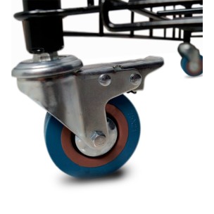 Καλάθι Μεταφοράς Μπαλών Zeus Ball Cart 60 x 94 x 94 cm