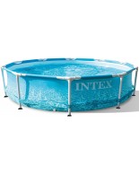 Πισίνα Intex Metal Frame Beachside 305x76cm 28208