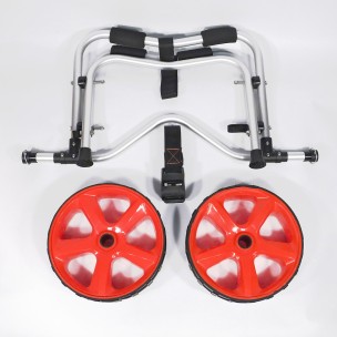 Τρέιλερ χειρομεταφοράς για καγιάκ με πλαστικές ρόδες-ενισχυμένο